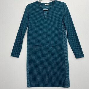 Sandwich Midi Dress Pockets Shift